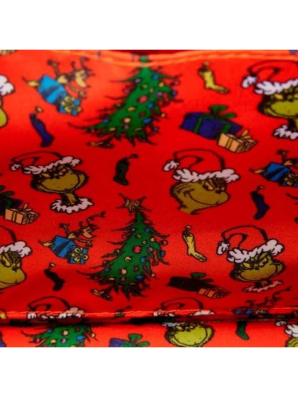 Grinch Holiday Crossbody Bag | Cute Festive Purse | Fun Character Handbag